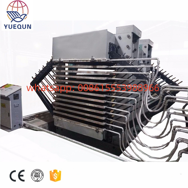 Máquina de secadora de chapa vertical automática