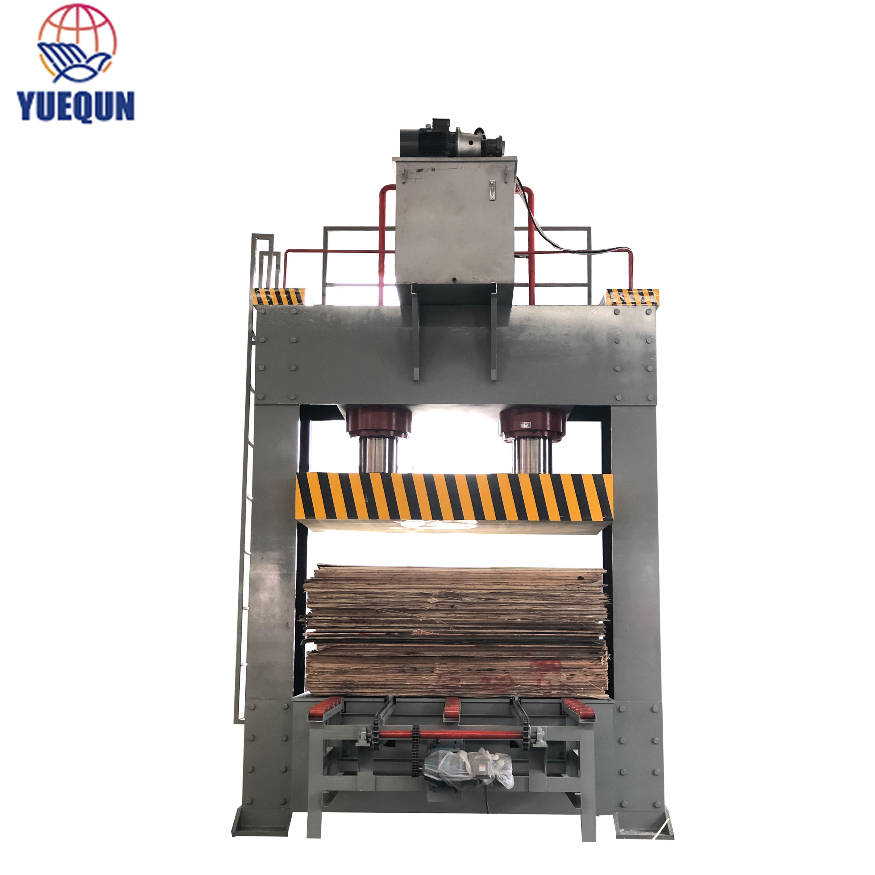 Máquina de prensado en frío de chapa de laminación de puertas de madera para máquina de fabricación de madera contrachapada