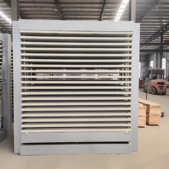 Secador de prensa hueca de madera contrachapada para línea de secado de producción de madera contrachapada