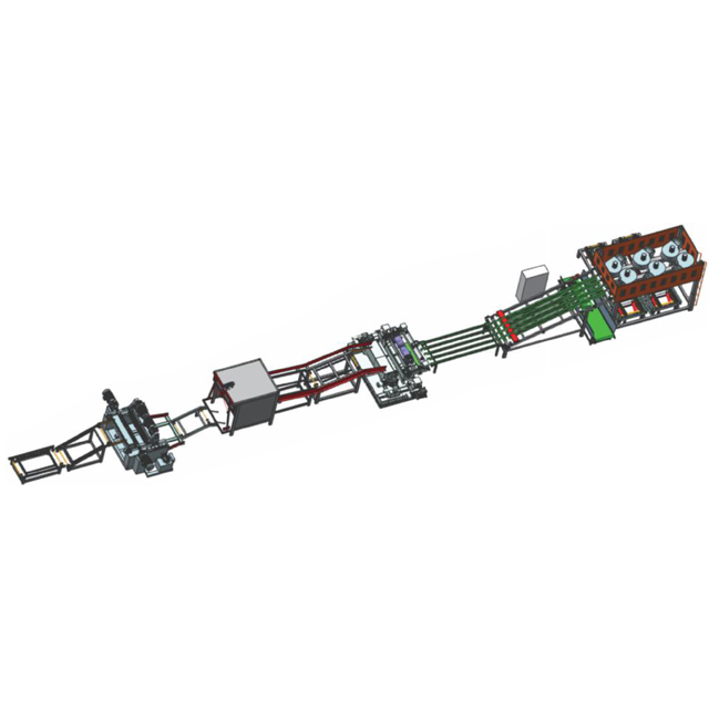 Línea automática de pelado de chapas