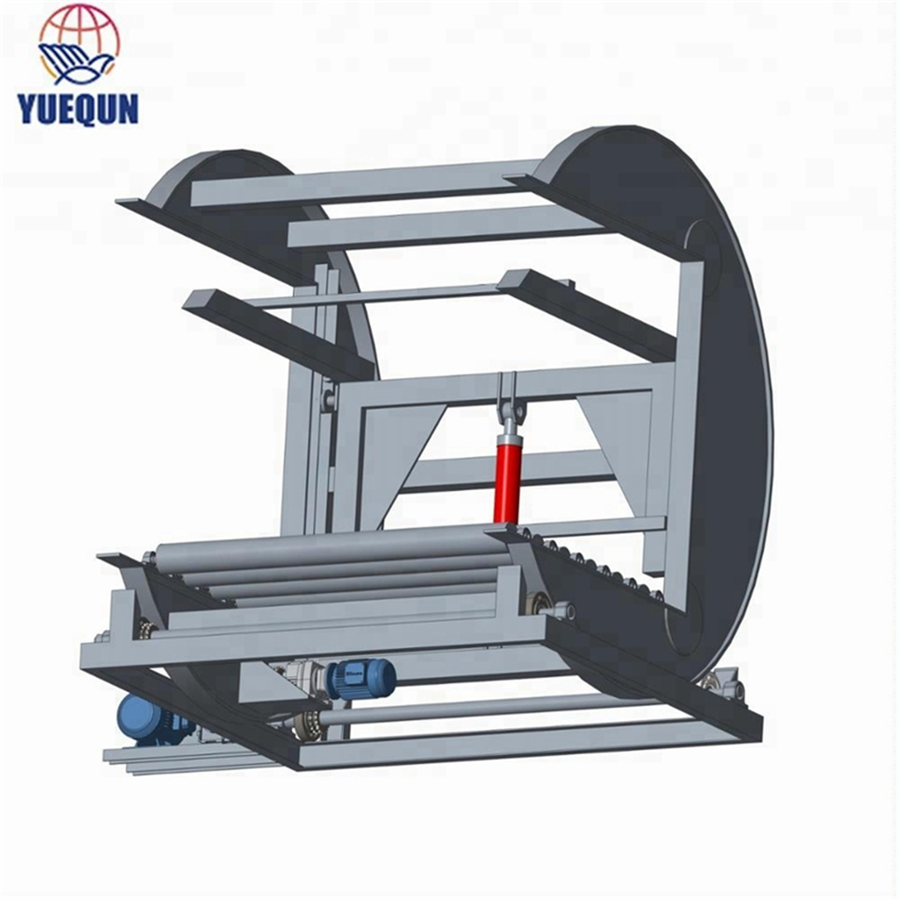 Máquina de rotación de panel de tablero de madera contrachapada para máquina de carpintería